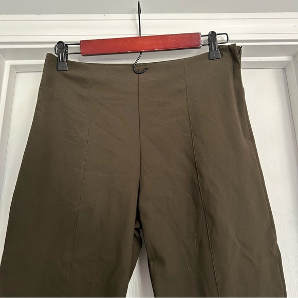 MM Lafleur The Foster Cigarette Pant - PowerStretch Olive Green Pants Og $259 - Picture 5 of 8